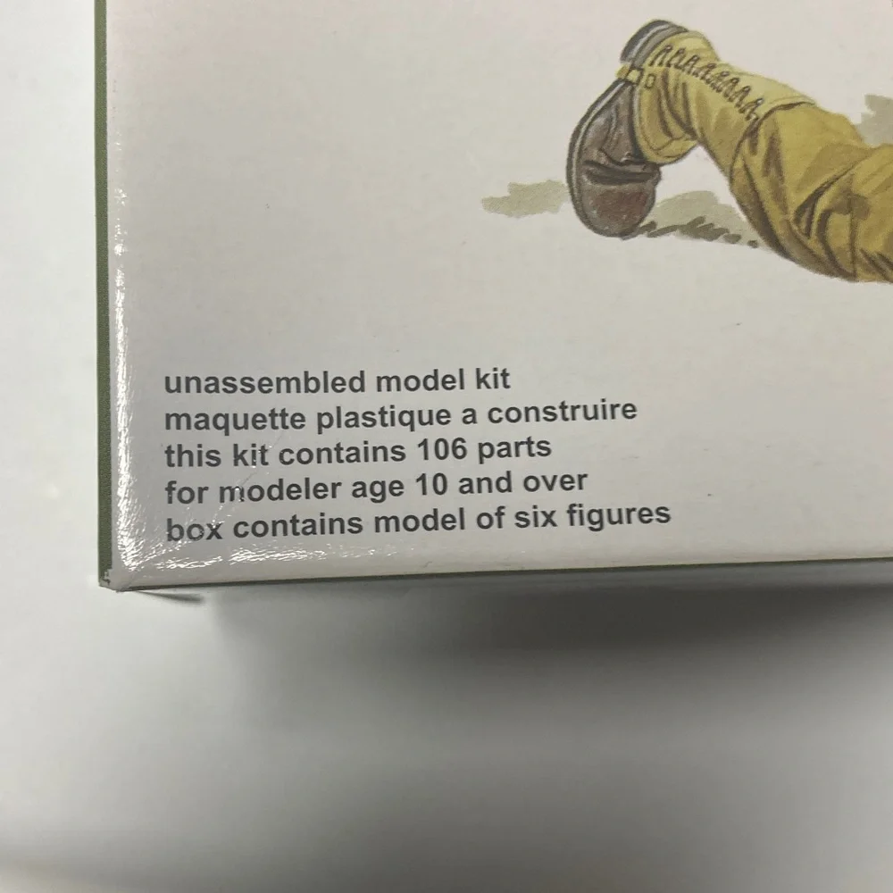 Dragon 1/35 WWII model figure kit, 6 figs, U.S. Army Support Weapon Teams, new